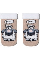 Шкарпетки дитячі Conte-kids Sof-tiki (430) махрові з відворотом