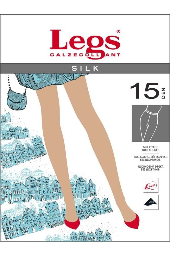 Колготки женские LEGS 201 SILK 15 Den