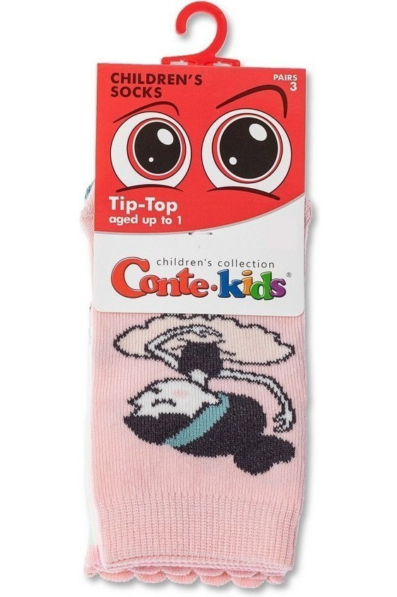 Шкарпетки дитячі Conte-kids Tip-top 5c-11сп (726) бавовняні (3 пари)