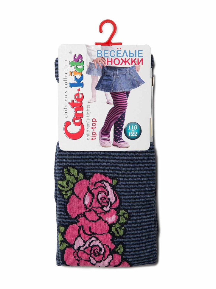 Колготки дитячі Conte-kids TIP-TOP (487) Веселі ніжки