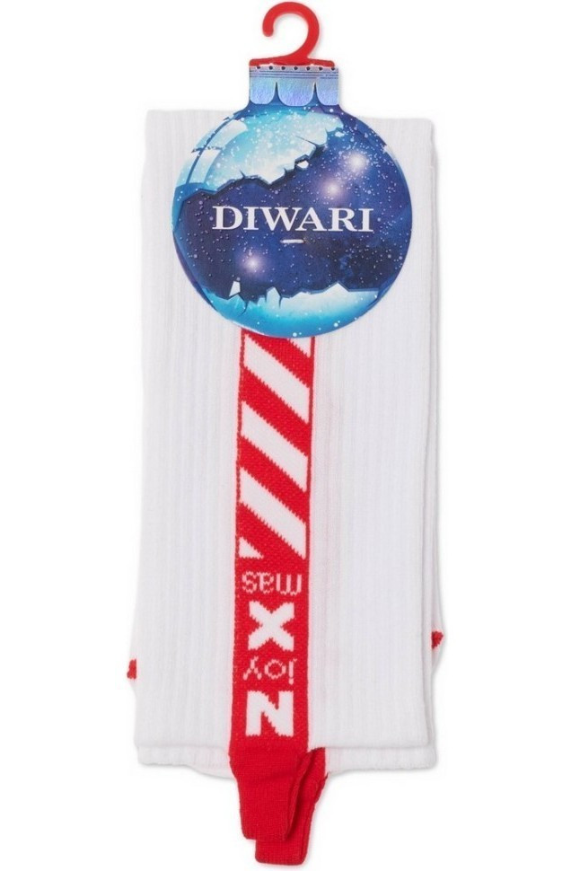 Носки мужские Diwari Новогодние 21С-32СП (280) с пикотом-язычком «Xmas»
