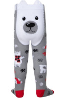 Колготки дитячі Conte-kids новорічні (588) 21С-31СП "Bear"