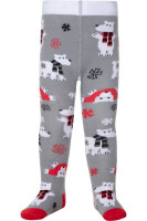 Колготки дитячі Conte-kids новорічні (588) 21С-31СП "Bear"