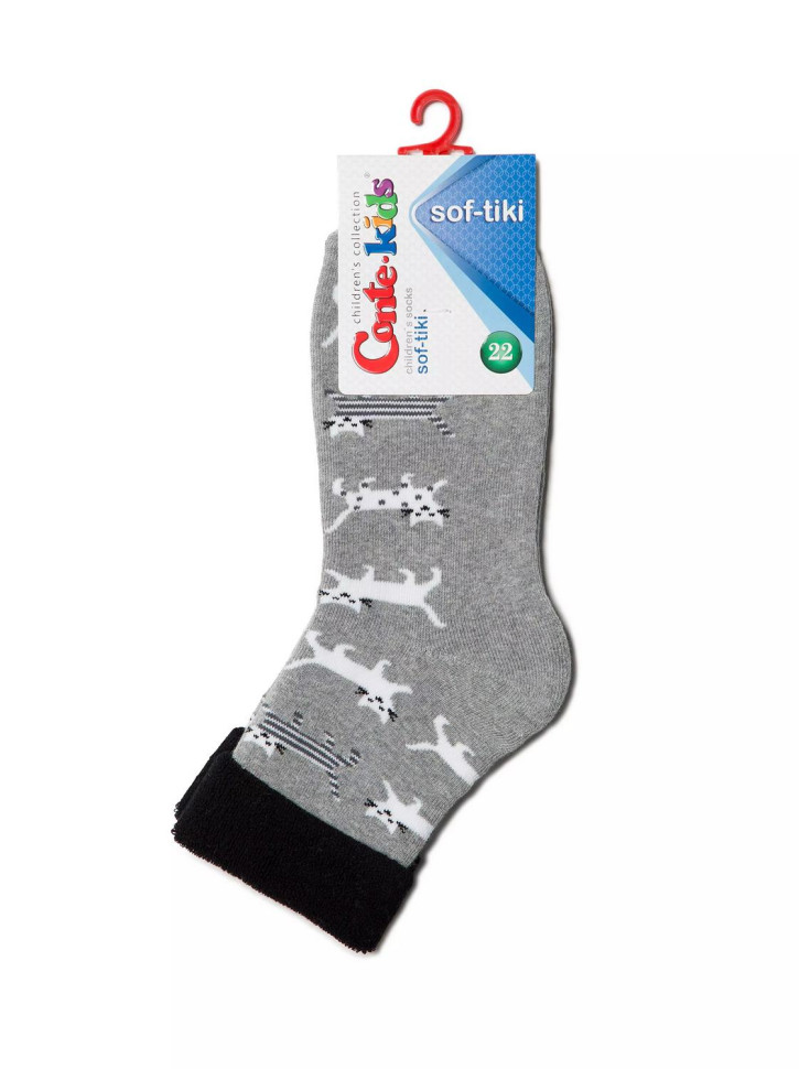 Шкарпетки дитячі Conte-kids Sof-tiki (433) махрові з відворотом